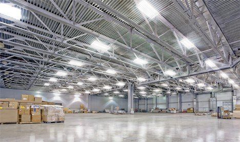 Warehouse LED lighting and fixtures